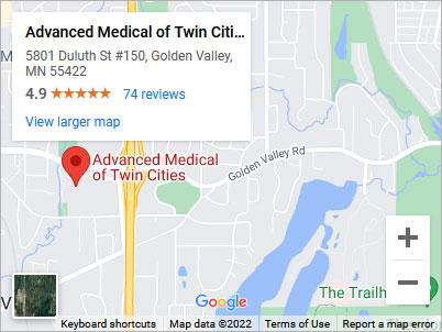 Advanced Medical of Twin Cities Map and Directions Link